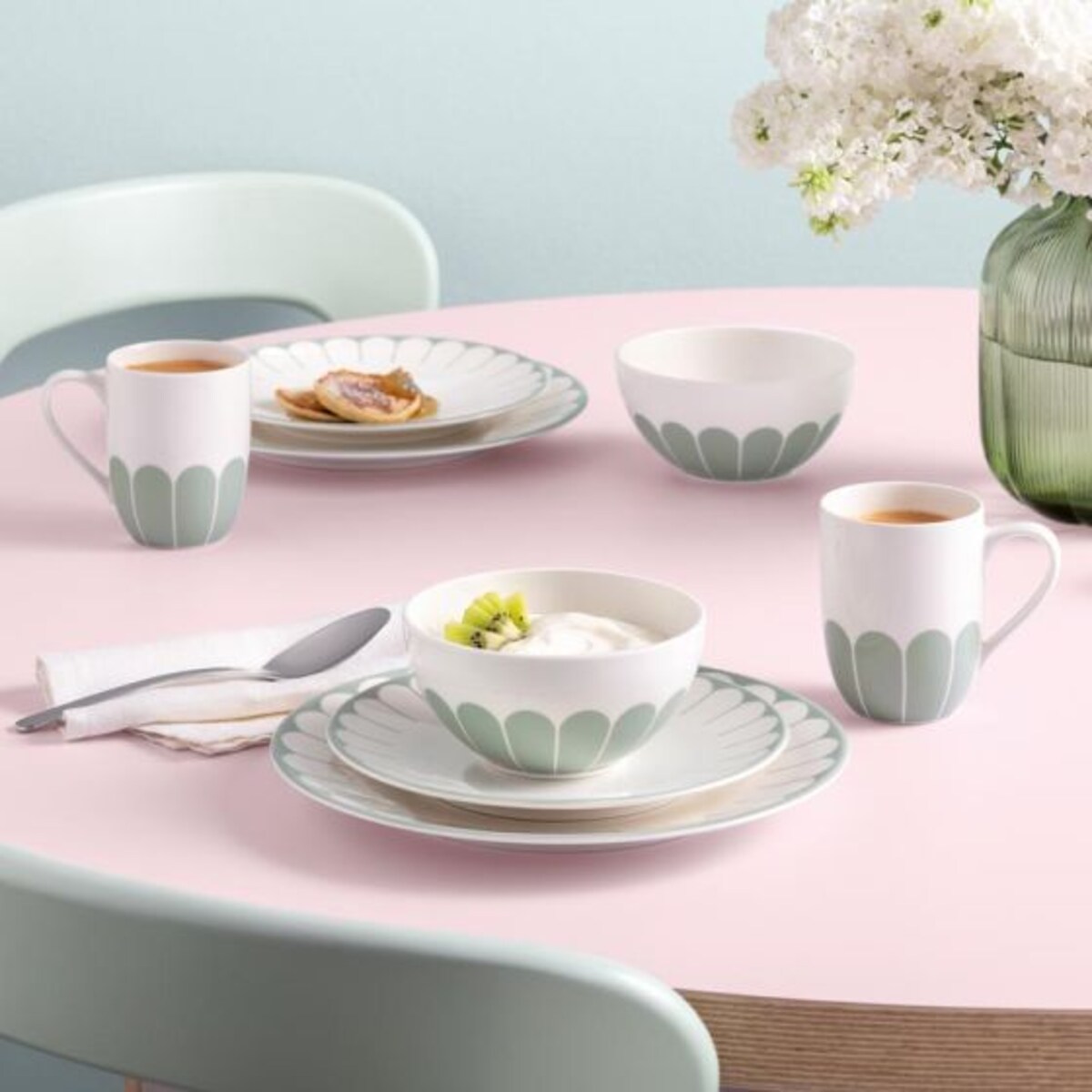 Miska do makaronu (zielona) Fleur Villeroy & Boch