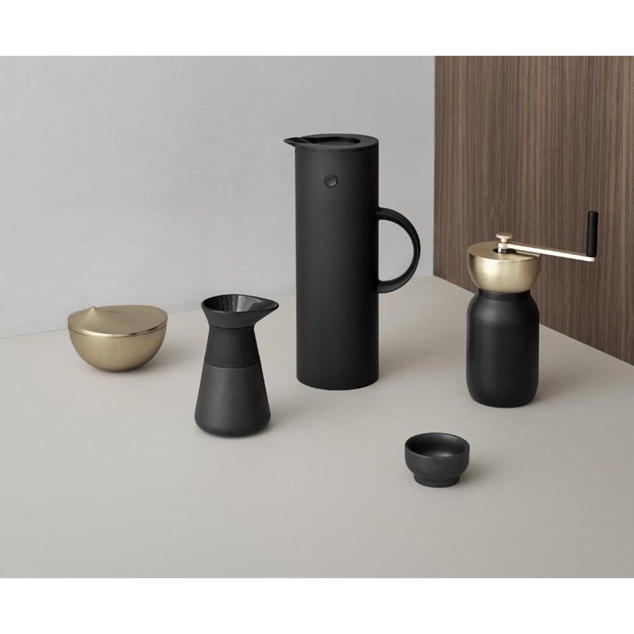 Mlecznik czarny Theo, 400 ml, Stelton
