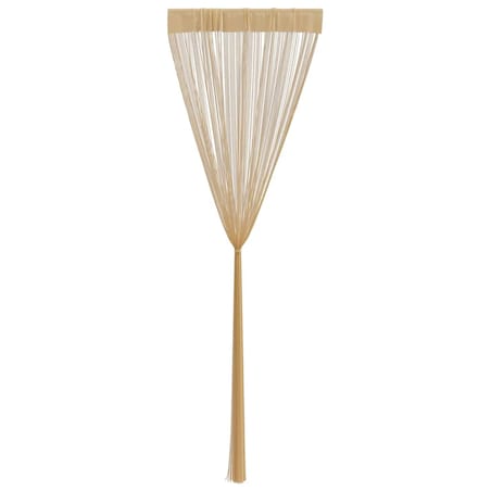 vidaXL Zasłony sznurkowe, 2 sztuki, 100 x 250 cm, beżowe