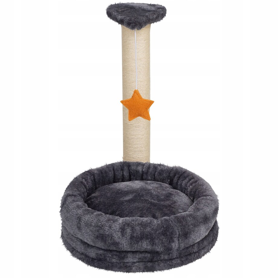 DRAPAK DLA KOTA WIEŻA LEGOWISKO ZABAWKA GWIAZDKI