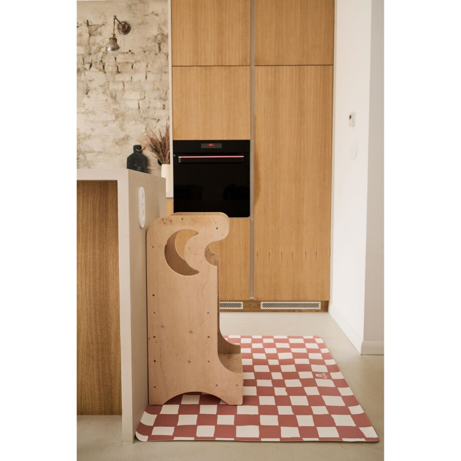 Mata Ochronna OLYA KIDS wzór CHESS TERRA 95x125cm