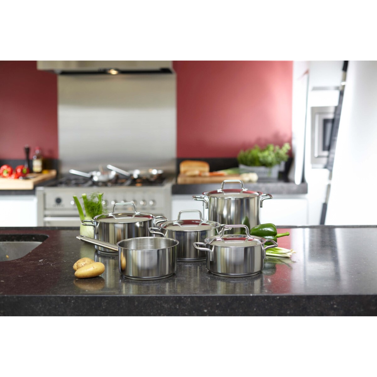 Garnek wysoki Demeyere Apollo 7 - 8 ltr