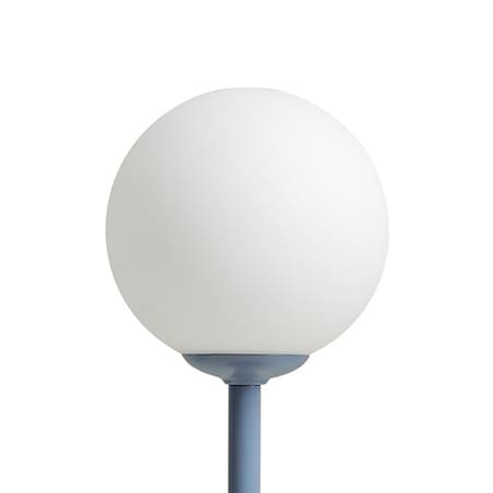 Stojąca lampa nocna Pinne 1080B16 Aldex sypialniana ball niebieska biała loft