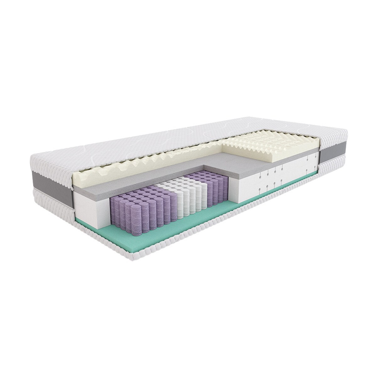 Materac Supreme Hybrid, 100 x 200 cm, SleepMed