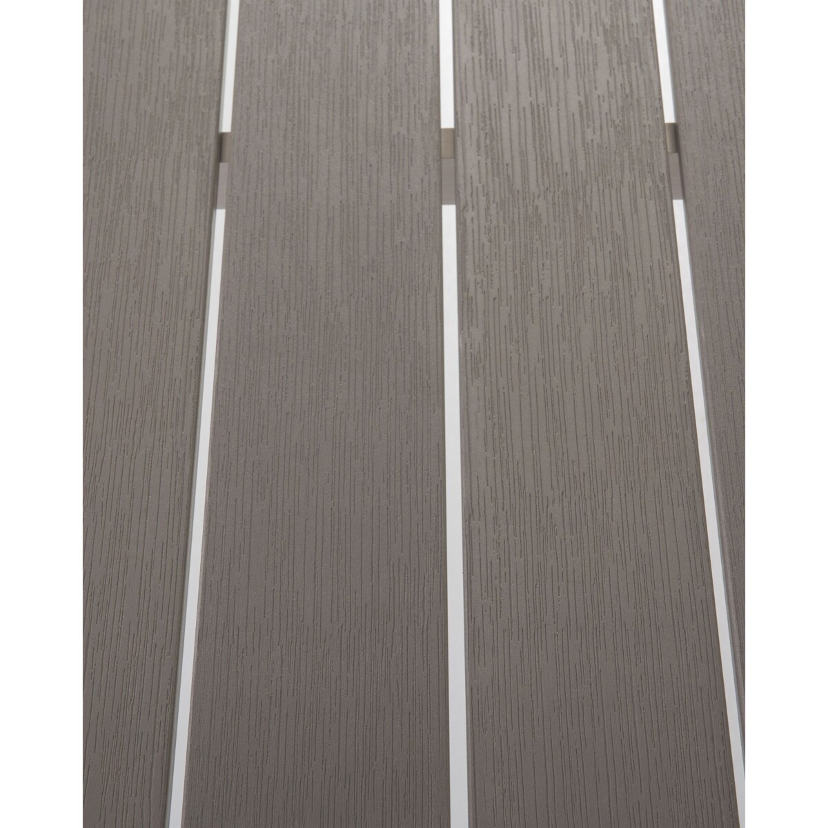 Zestaw 6 krzeseł ogrodowych szary VERNIO