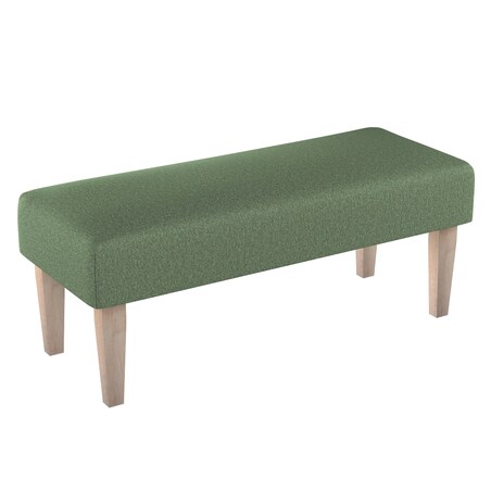 Ławka, zielony melanż, 100 x 40 x 40 cm, Amsterdam