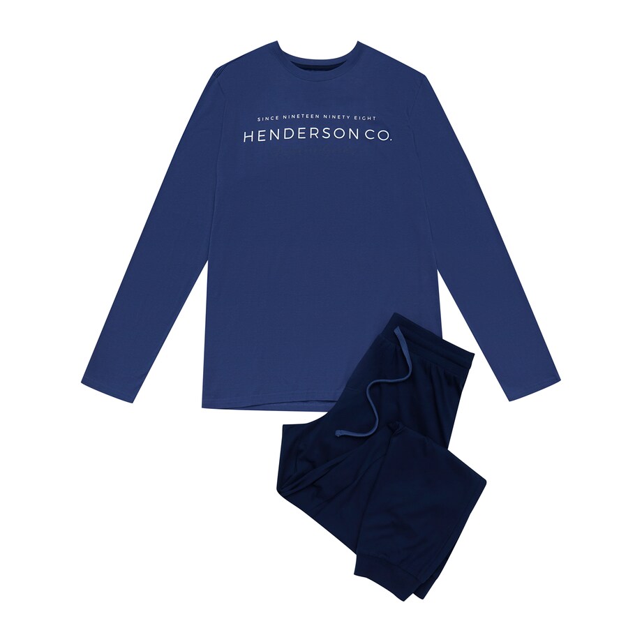 Piżama Jumper 41904-95X Niebieski Niebieski, XL