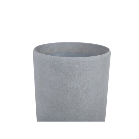 Zestaw 2 doniczek 31 x 31 x 58 cm szary ABDERA