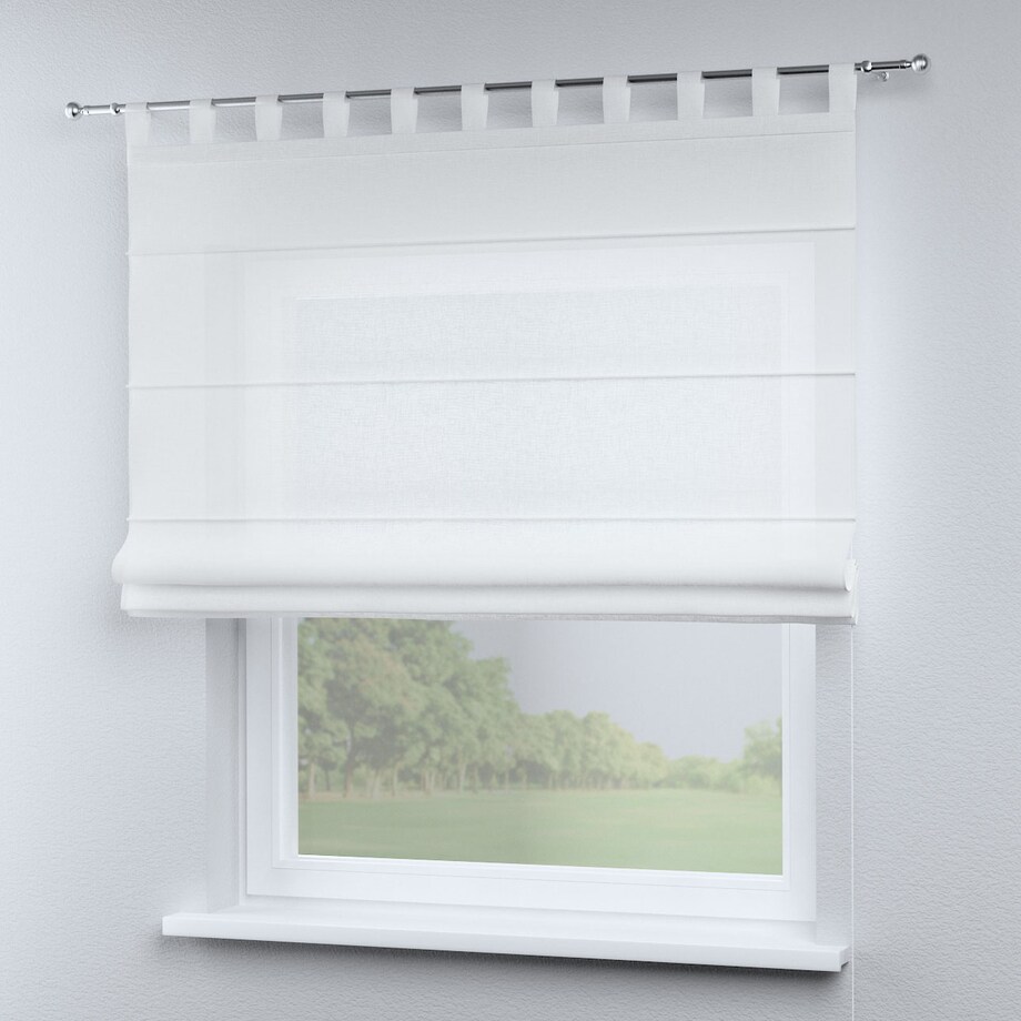 Roleta rzymska Verona 160x170 prześwitująca ecru