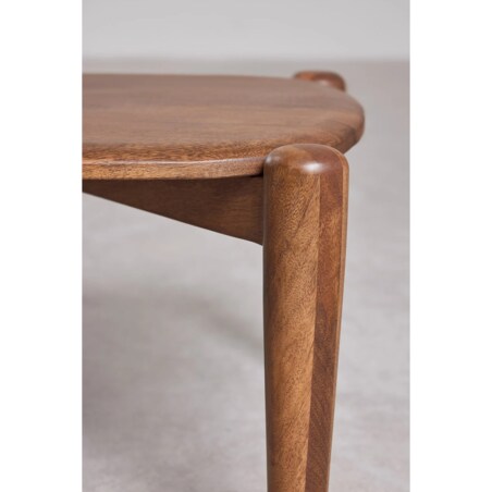 Prostokątny stolik kawowy z drewna mango,120x60 cm, Gina