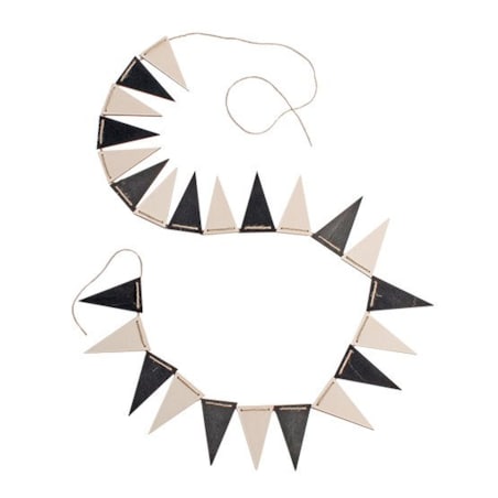 Girlanda dekoracyjna drewniana monochromatyczna Grimm's