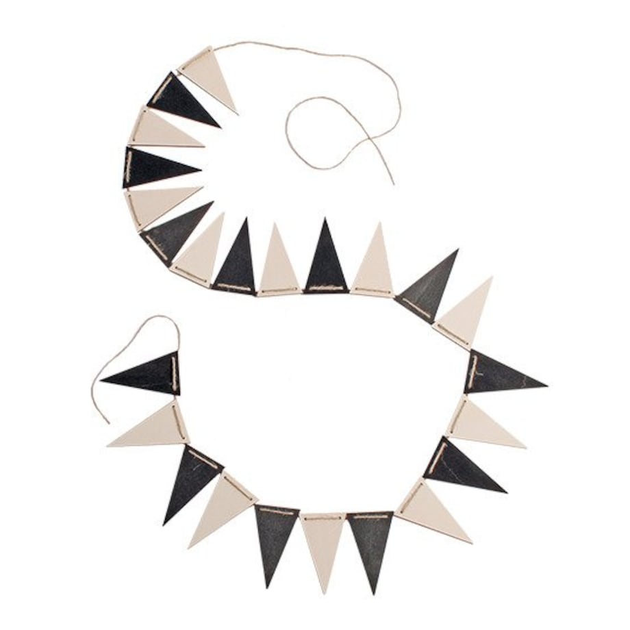 Girlanda dekoracyjna drewniana monochromatyczna Grimm's