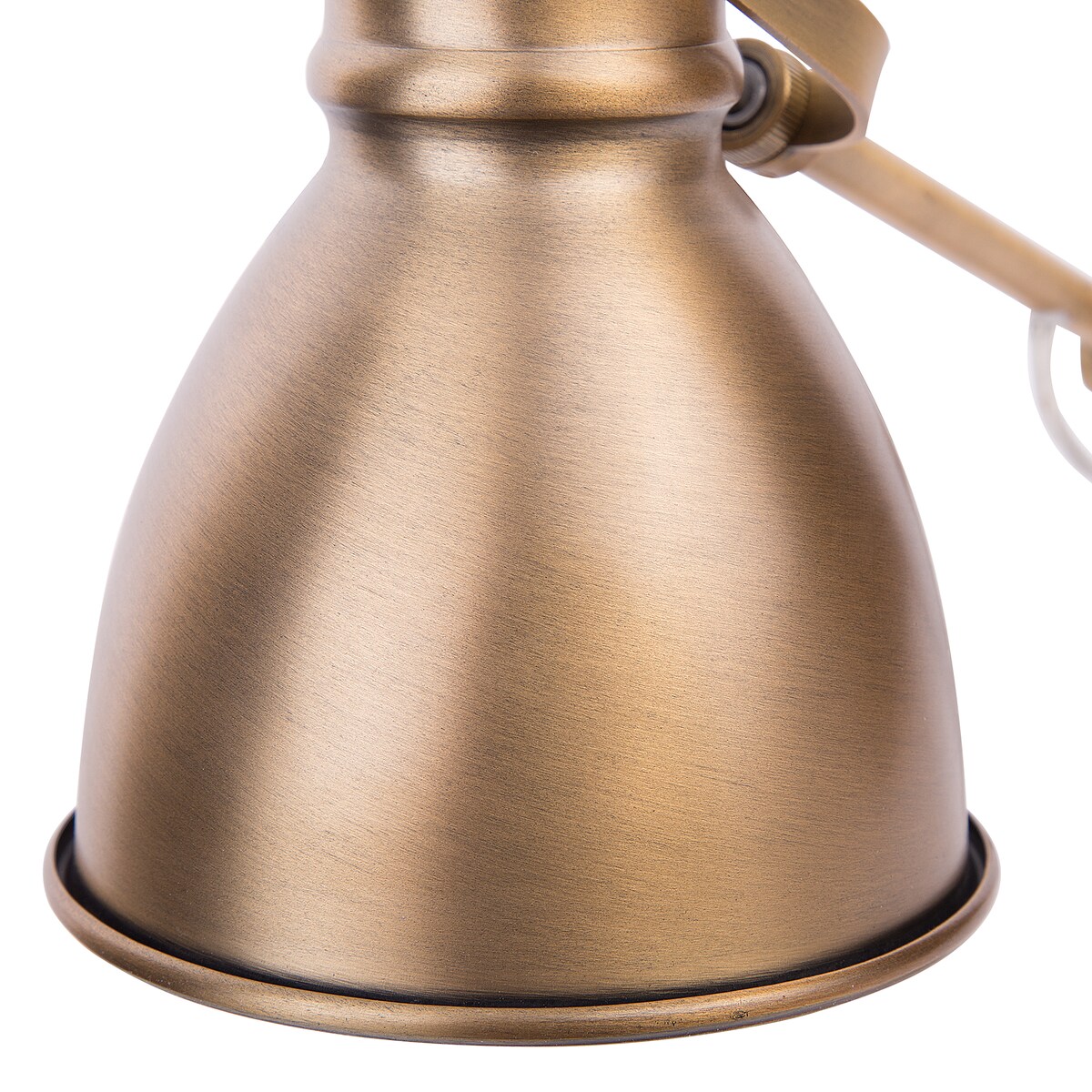 Lampa biurkowa MONSAN Regulowana Metal Mosiężny