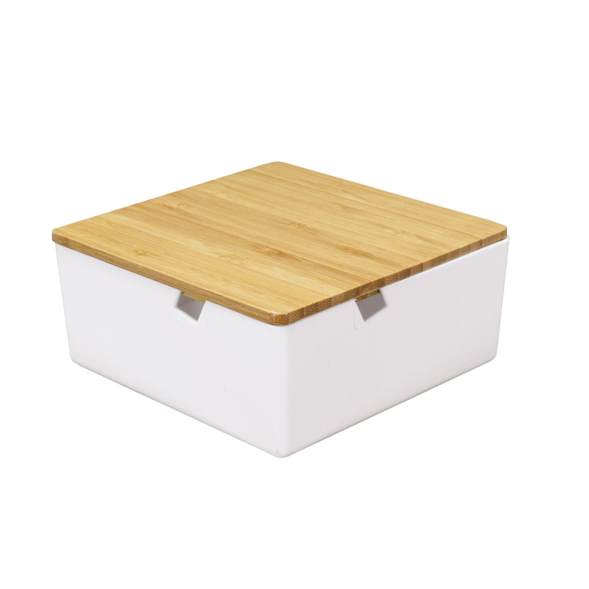 Kleine Wolke Timber Box Pojemnik na kosmetyki biały S