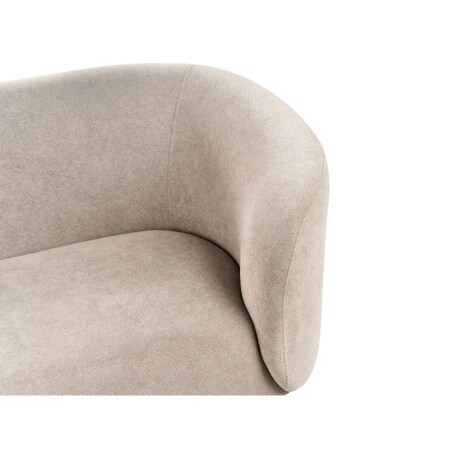 Sofa LOEN Beżowoszary dla 2 osób