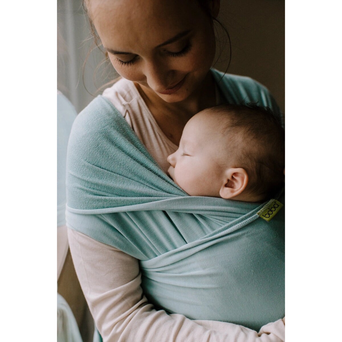 Chusta do noszenia dziecka BOBA Wrap - morska zieleń