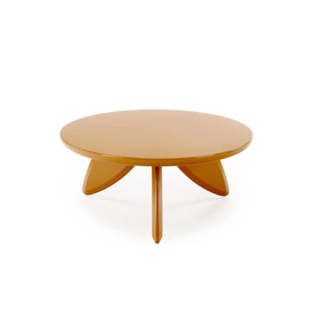 Stolik kawowy SORAYA 2 80x80cm musztardowy