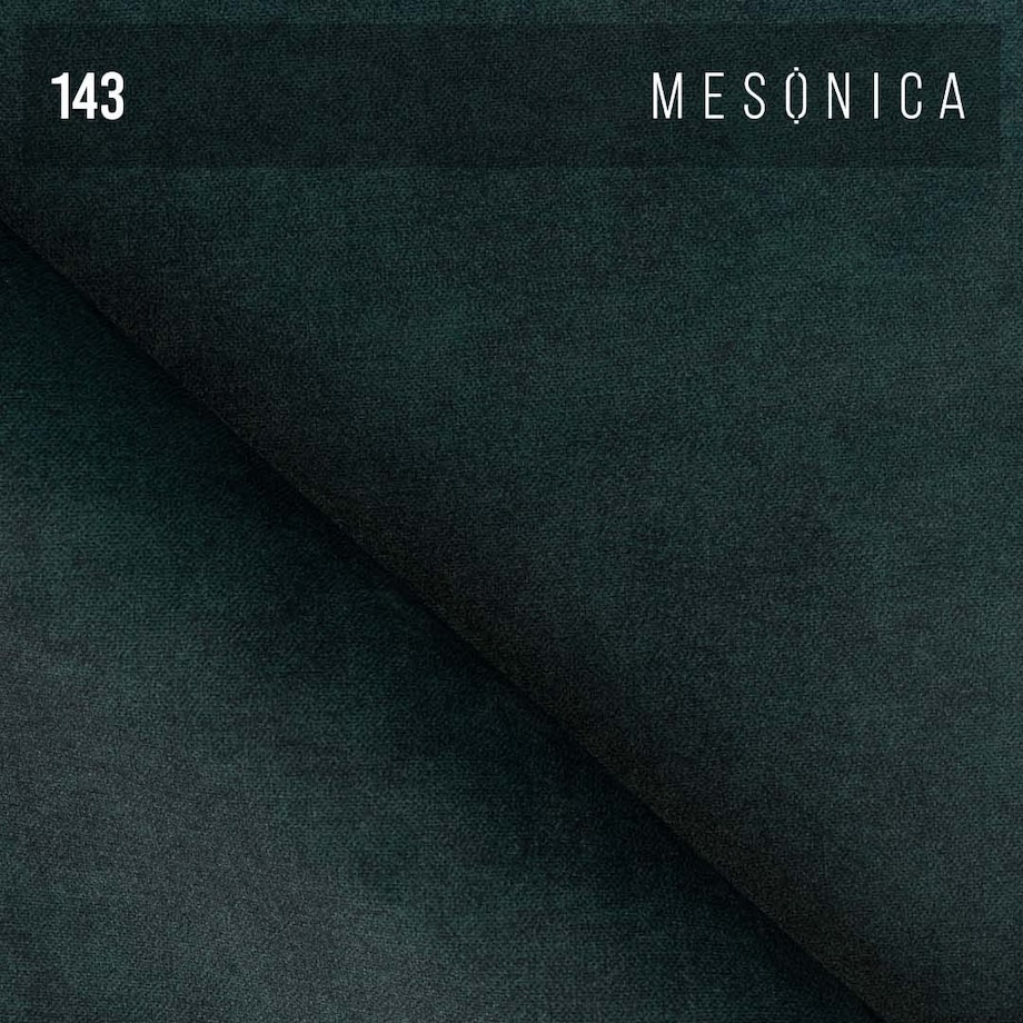 Hesto 3-osobowa rozkładana sofa - ciemnozielona