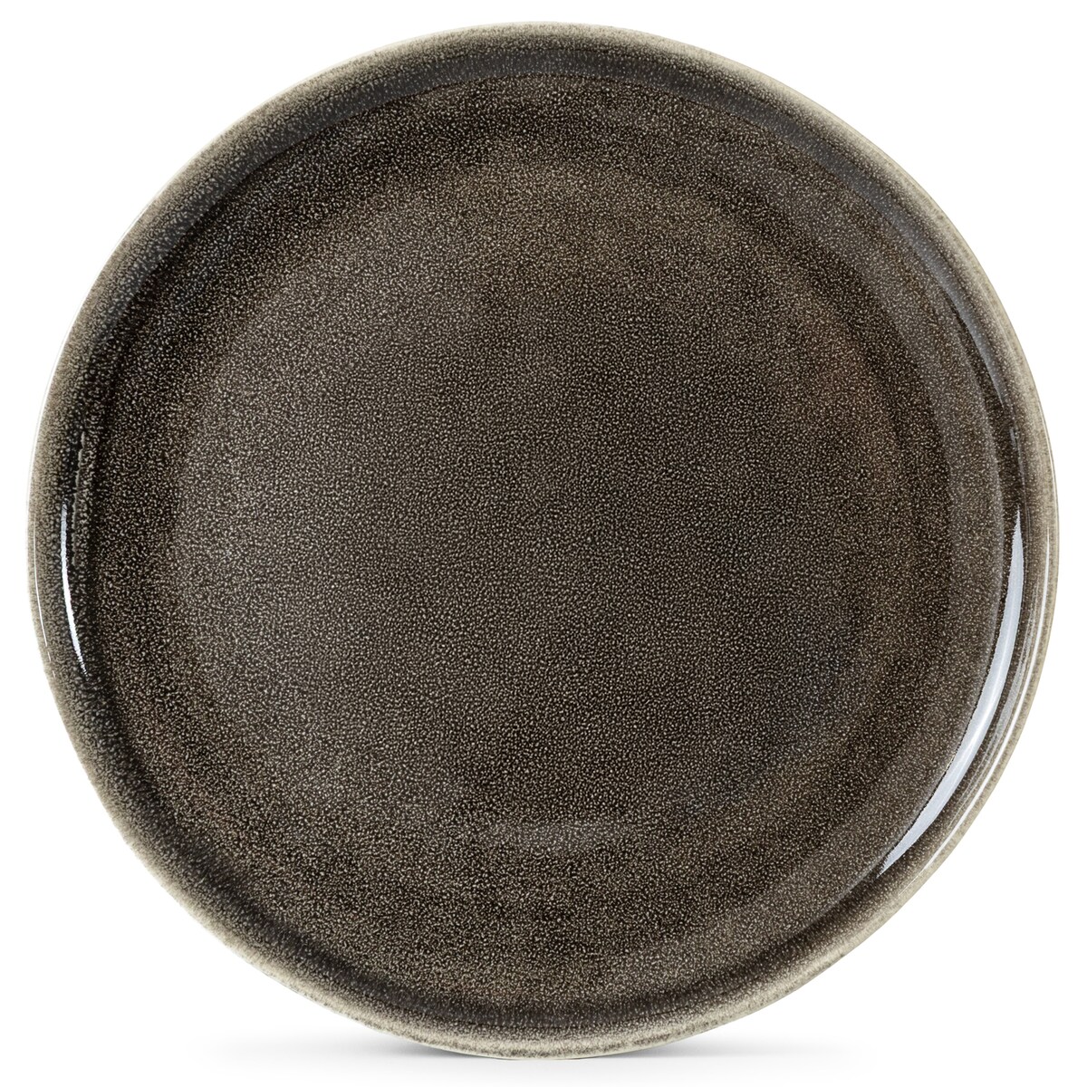 EDA Talerz obiadowy 6 szt., brązowy/szary/beżowy