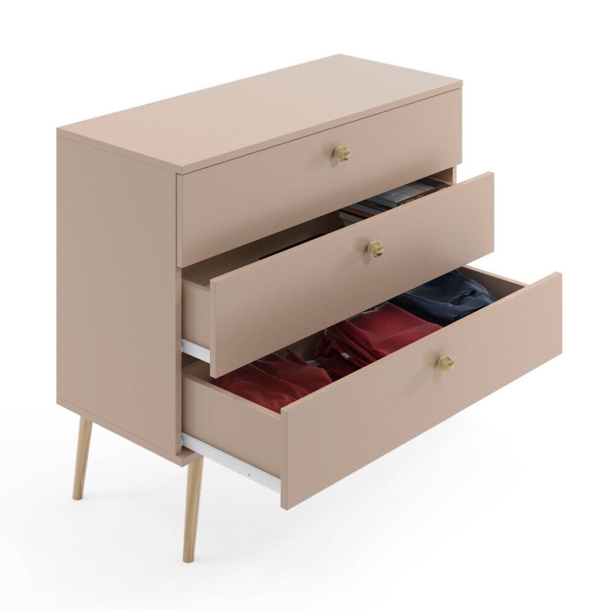 Komoda z szufladami boho - Macchiato