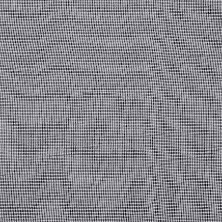 vidaXL Zasłony woalowe z kieszeniami na drążek 2 szt. czarne