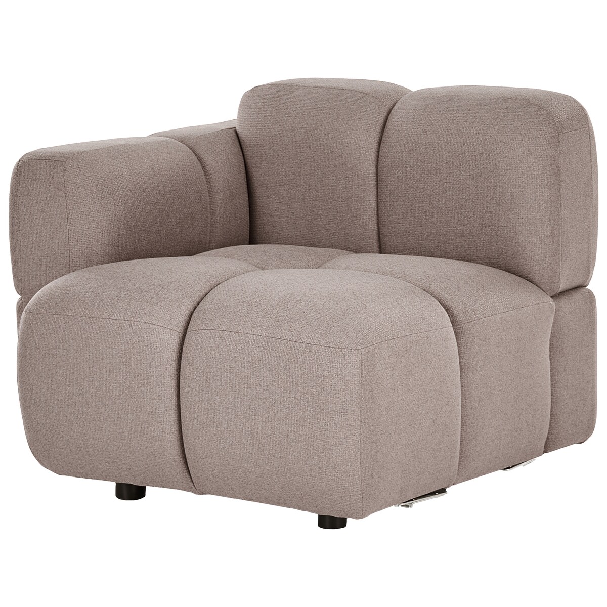 Sofa modułowa dla 3 osób MAKSABERG Beżowoszary