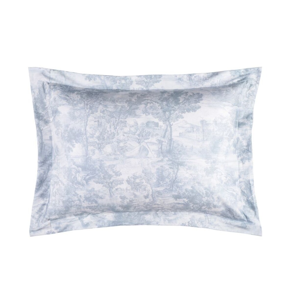 Pościel Toile Blue DecoFlux 200x220 cm 2 sztuki 50x70 cm