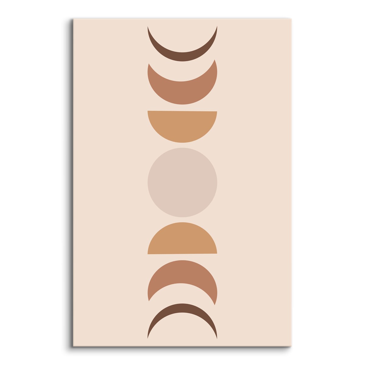 Obraz Słońce Księżyc Wzór Aztecki 30x40cm