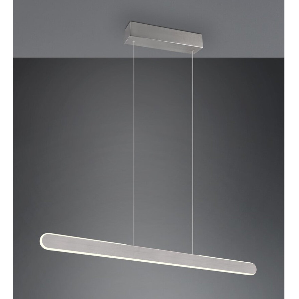 Lampa wisząca listwa Helios 343310105 Trio LED 28W 2700-6500K srebrna