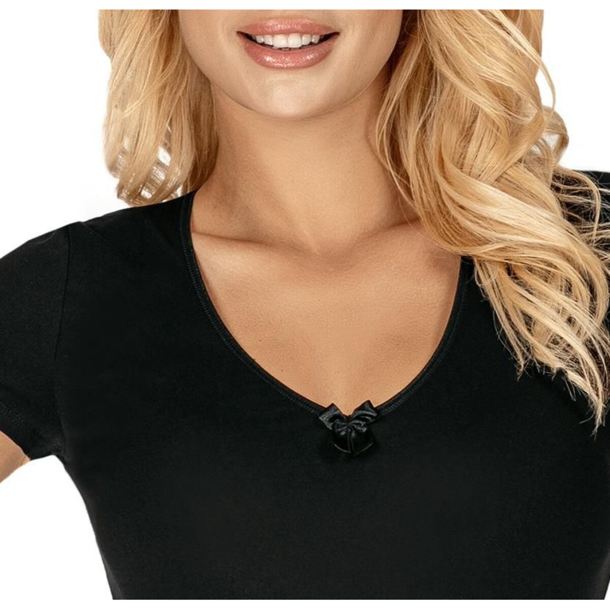 Piżama Clara 1/2 Black Czarny, 40