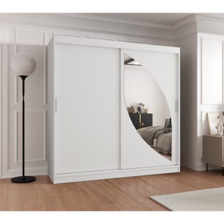 Szafa przesuwna MILO 200 biały