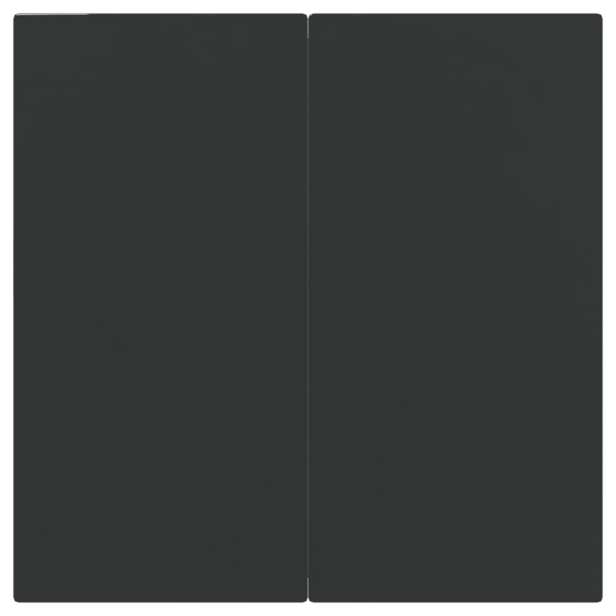 vidaXL 5-częściowy zestaw mebli ogrodowych, czarny, polirattan i stal