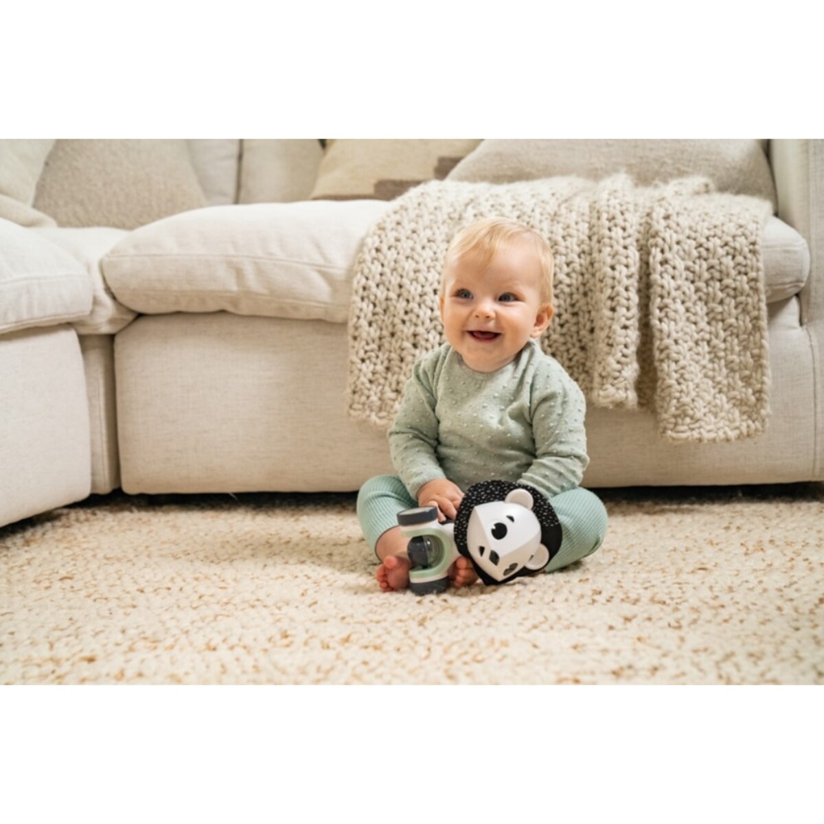 Interaktywna zabawka - Lew George - Décor czarno-biała