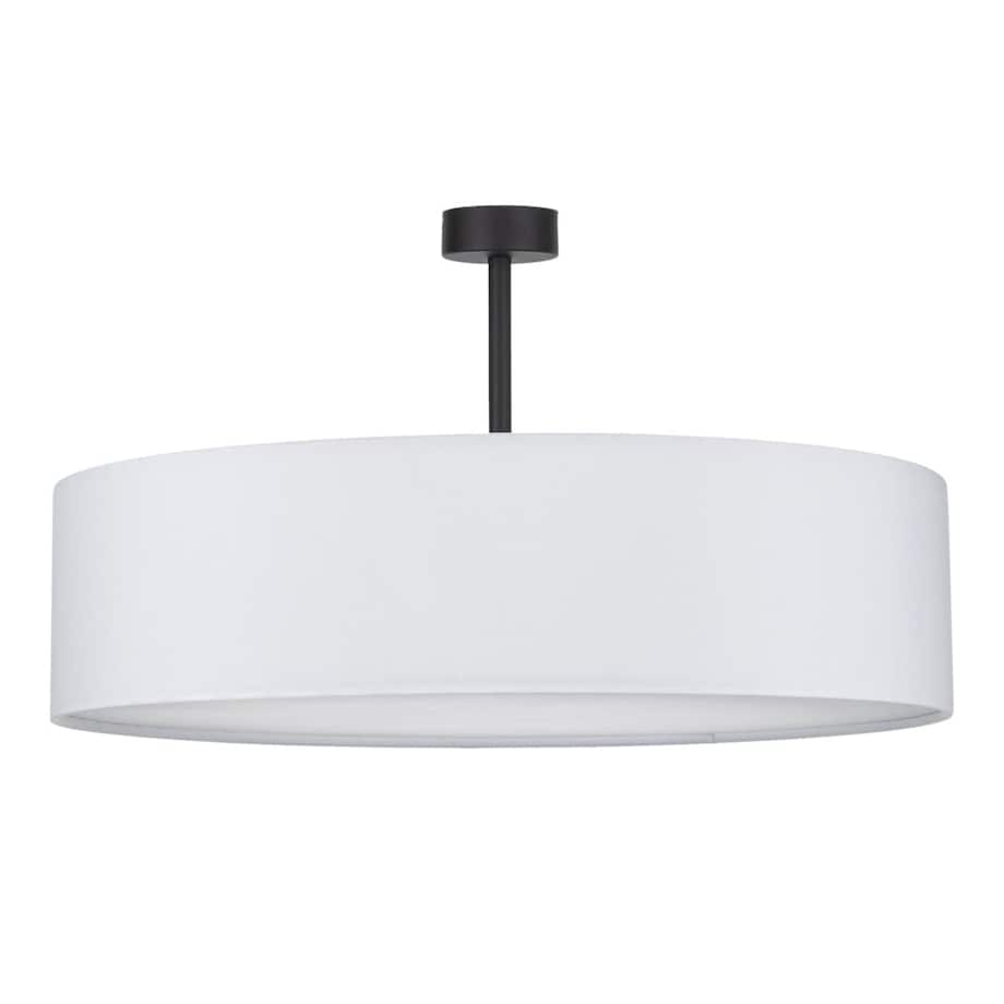 Sufitowa lampa do sypialni Rondo 4242 TK Lighting z tkaniny biała