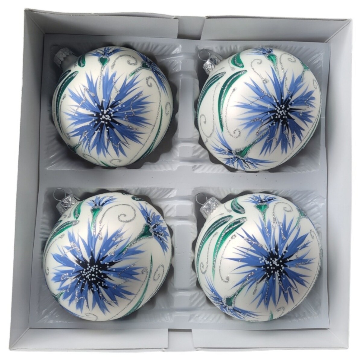 Bombka szklana 4 szt. FIORDALISI Ø 100 mm