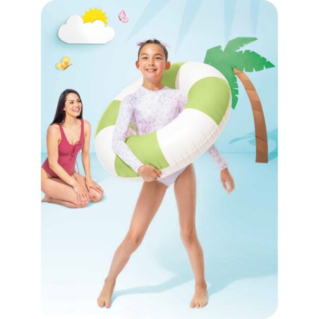 Koło do pływania Cabana Zielone Intex 59271