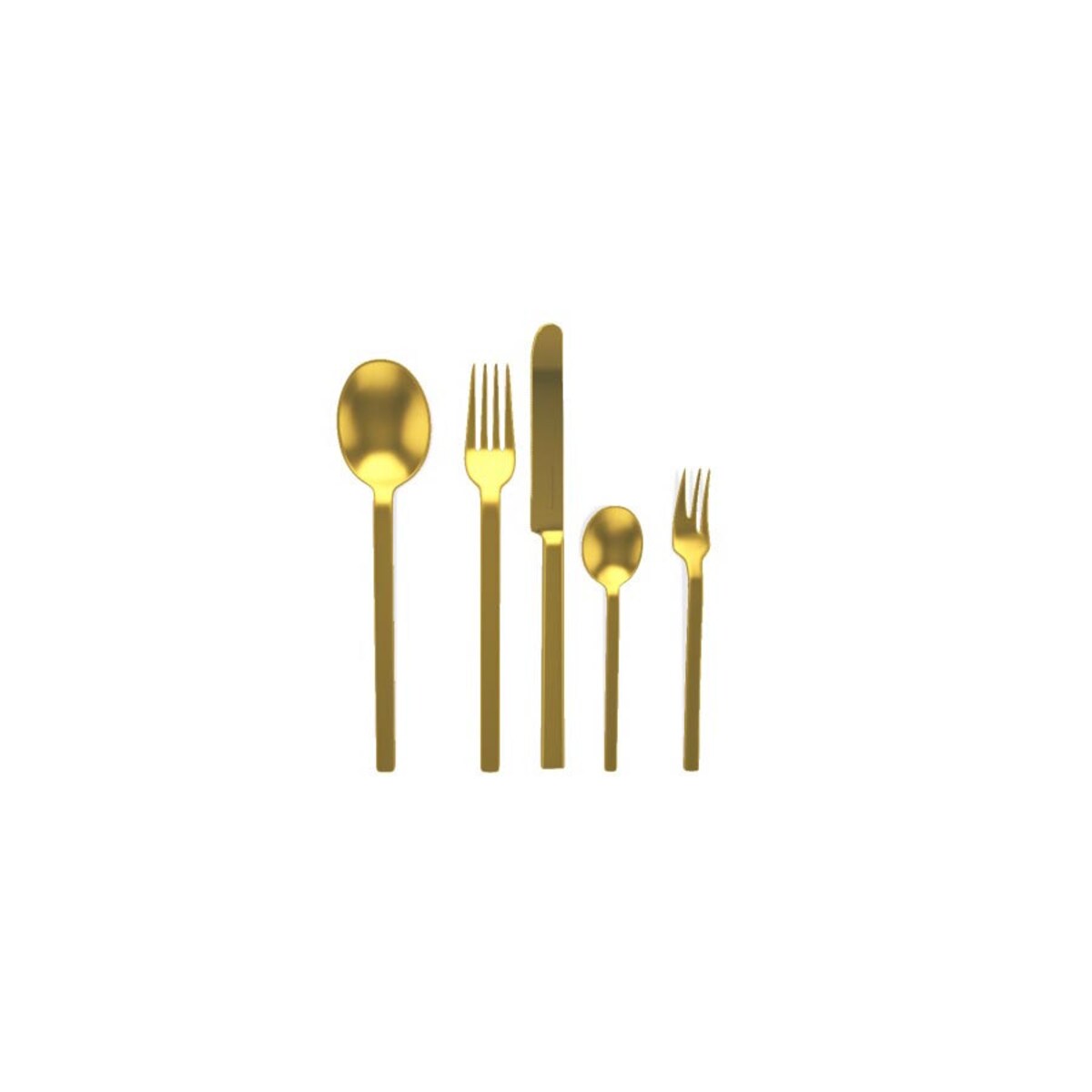 Zestaw sztućców dla 6 osób Oro Ice Stile by Pininfarina, 30 el, Mepra