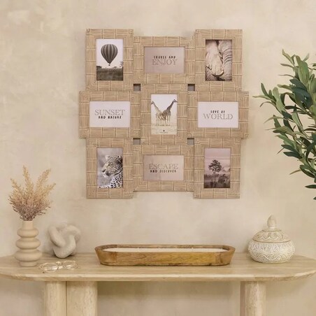 Ramka multi na 9 zdjęć, Isis, 58x58 cm