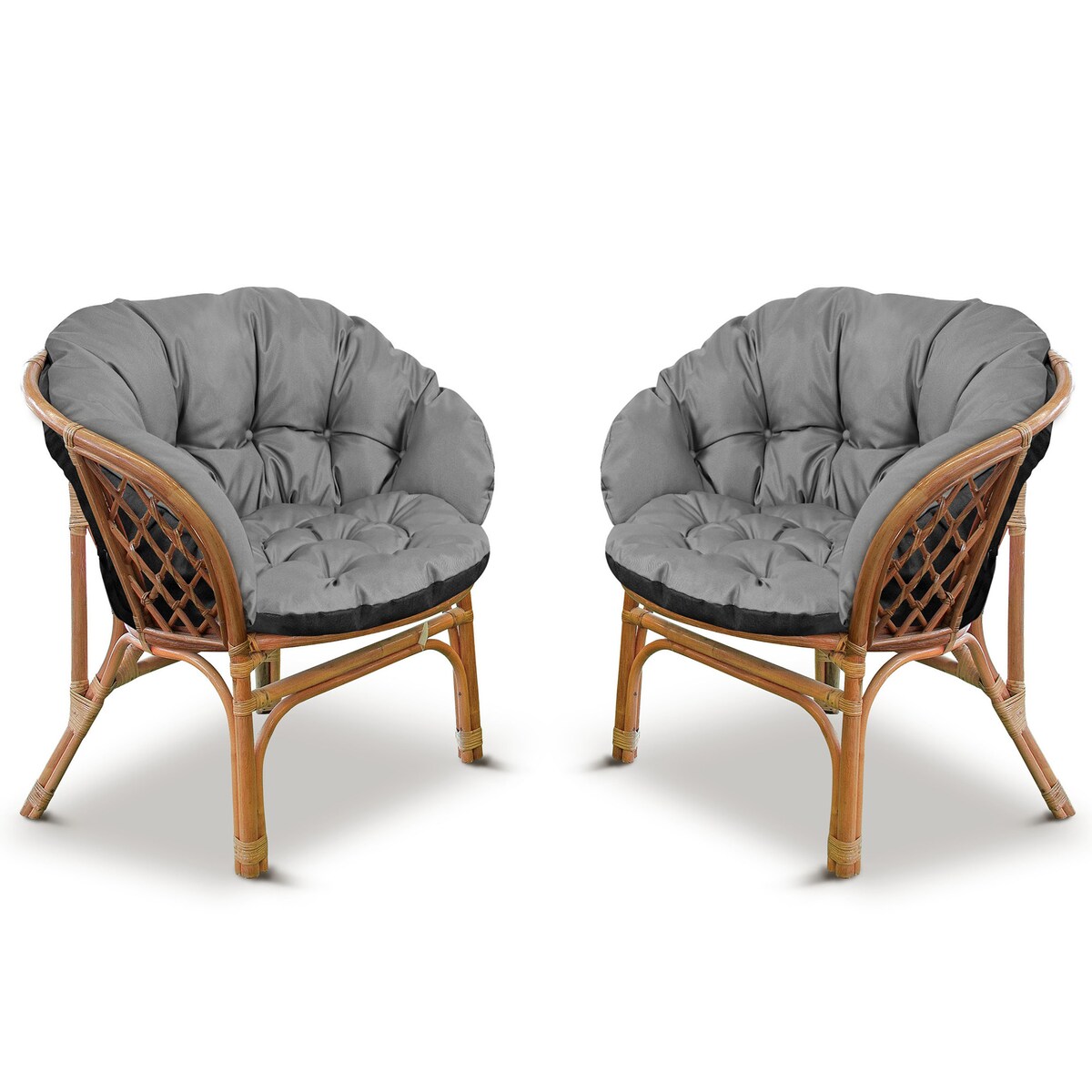 Poduszki Ogrodowe Zestaw Na Meble Ogrodowe Dwa Krzesła 122X40 Kanapa 190X40