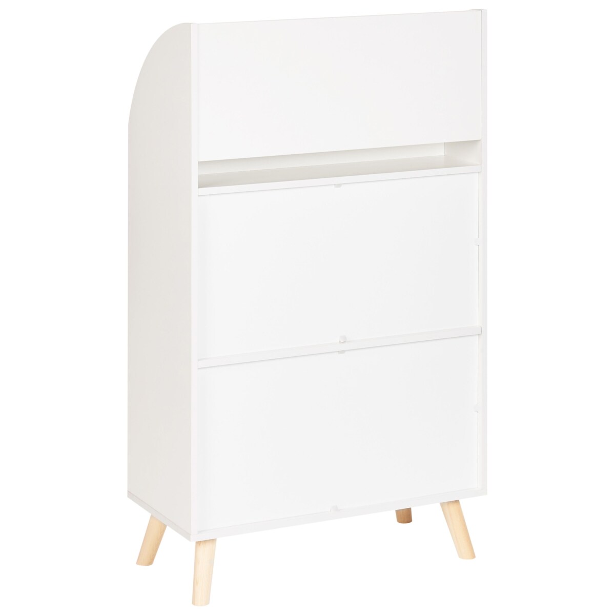 Regał 3 półki MDF Biały LILOET