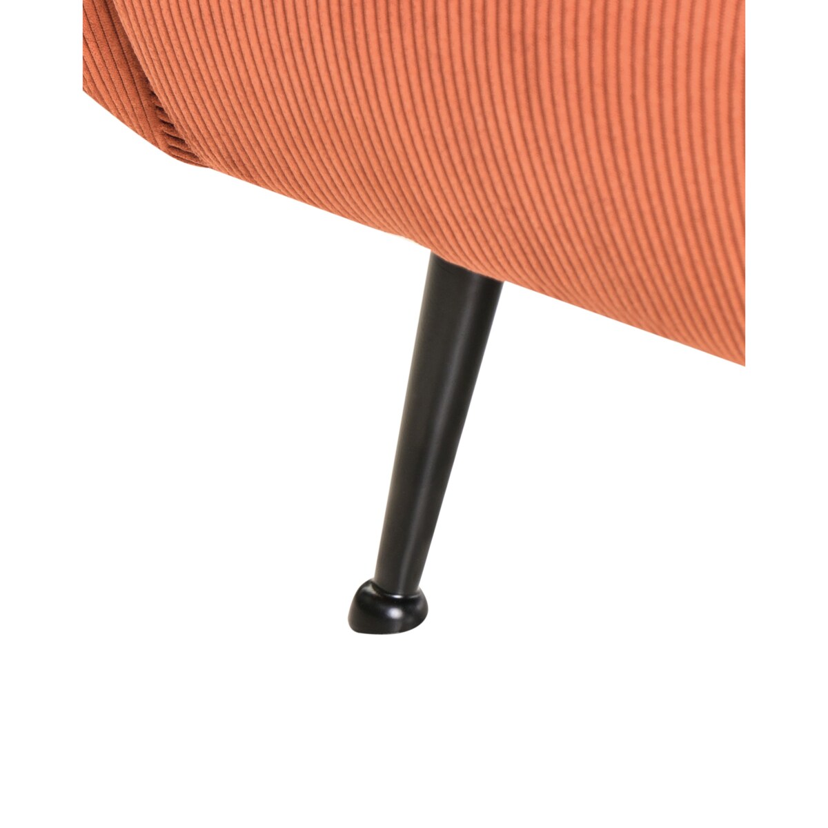 Fotel SVALOV Sztruks Pomarańczowy