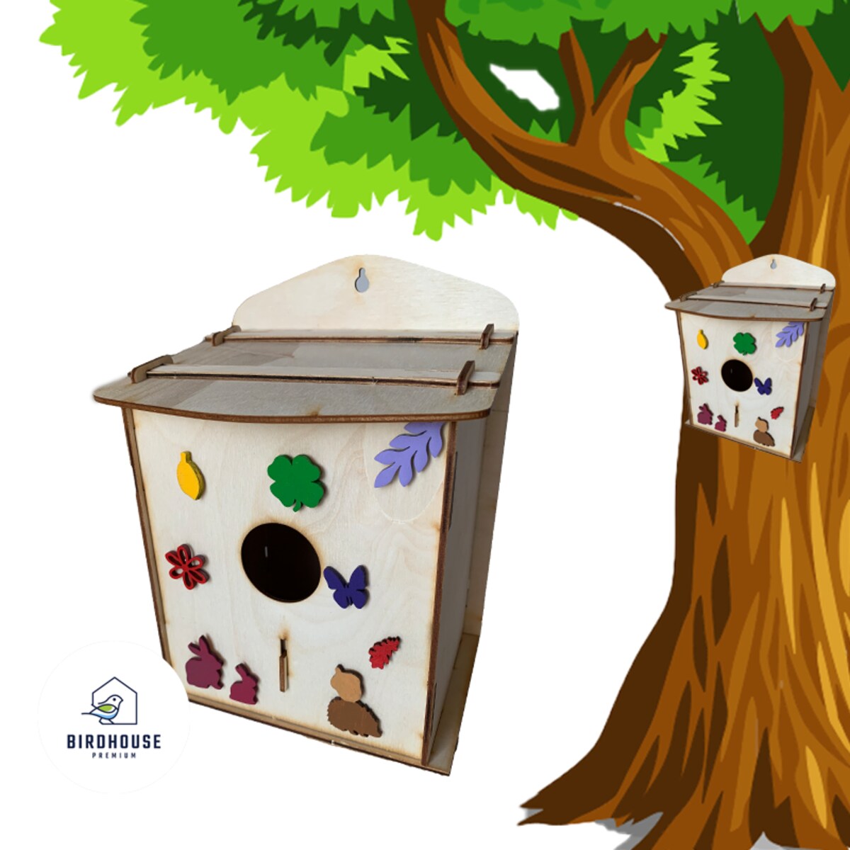 Budka lęgowa dla ptaków - MAZUREK