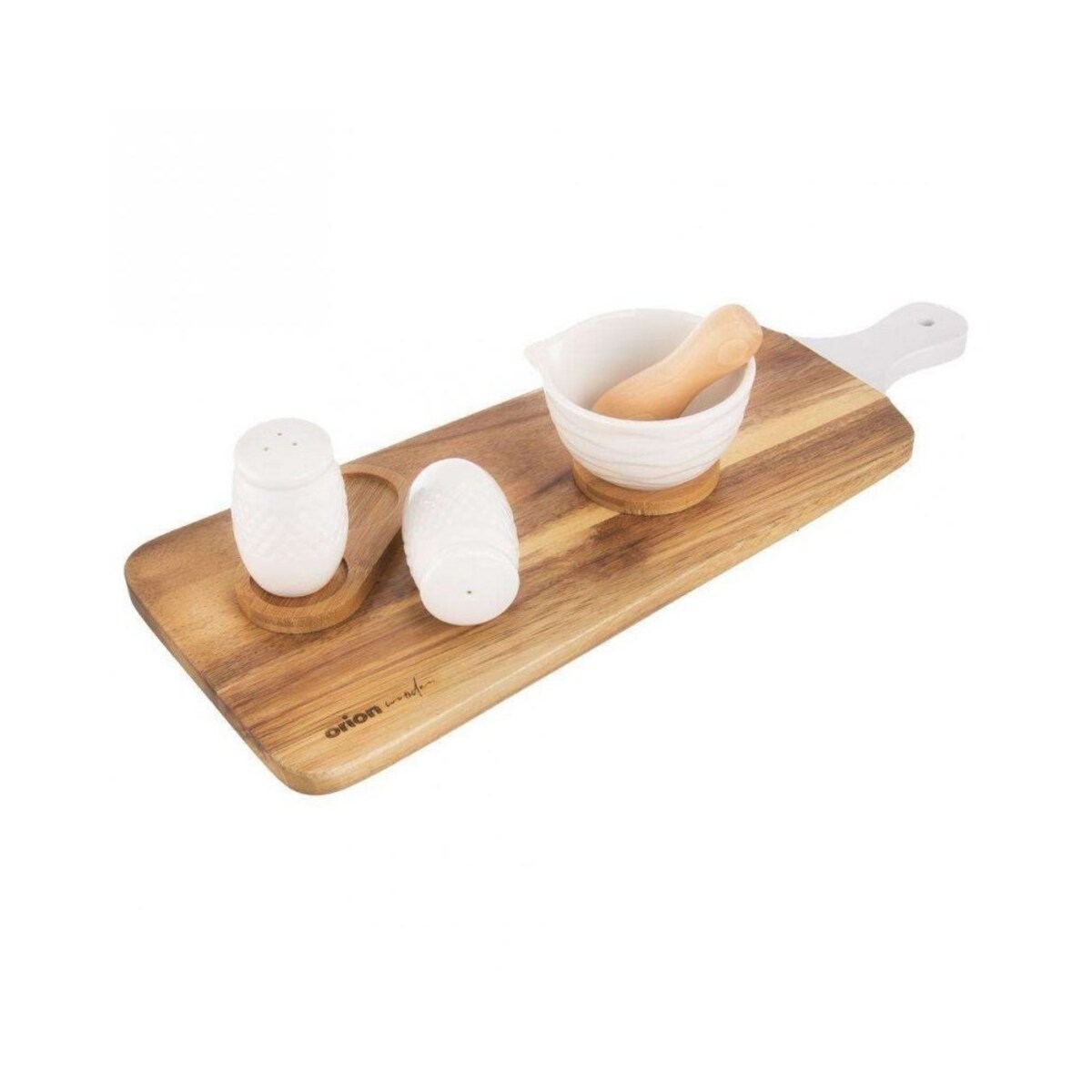 Orion zestaw solniczka pieprzniczka na desce 67891