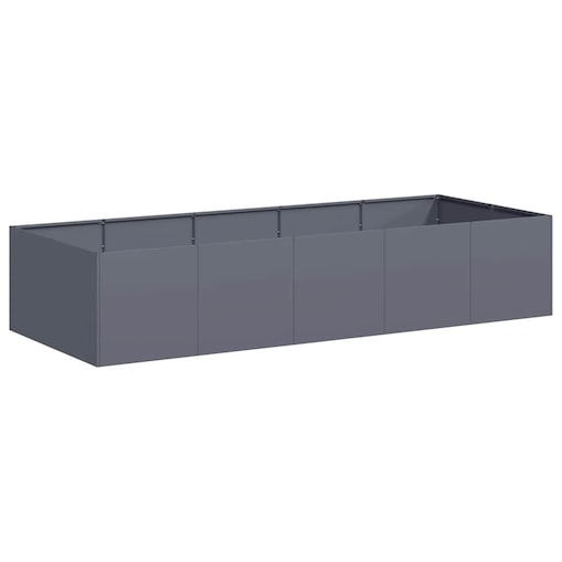 vidaXL Doniczka Antracyt 200x80x40 cm Stal