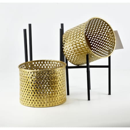 SWEN Komplet 2 doniczek 20xh36,5cm, 18xh29cm