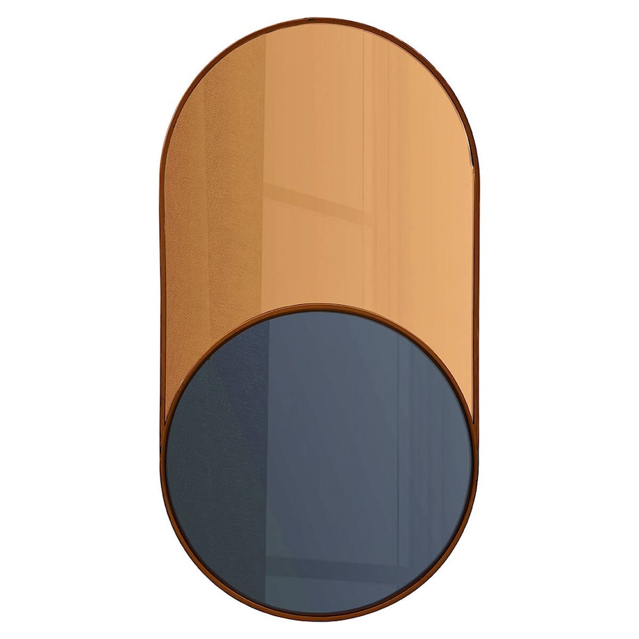 Lustro dekoracyjne 75x40 cm BICOLORE