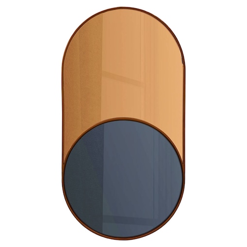 Lustro dekoracyjne 75x40 cm BICOLORE
