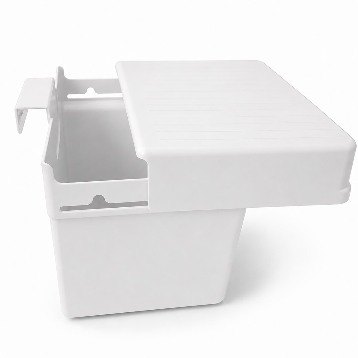 POJEMNIK PLASTIKOWY Z UCHWYTEM UNIBOX Z POKRYWKĄ NA AKCESORIA OBIERKI