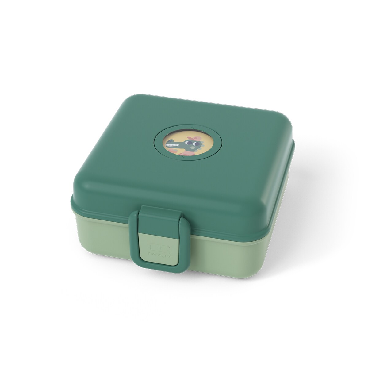 Monbento Snacky lunchbox dla dzieci 0,85 l Green Forest