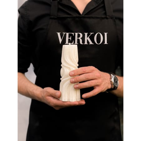VERKOI Świeca Ozdobna Della Krem